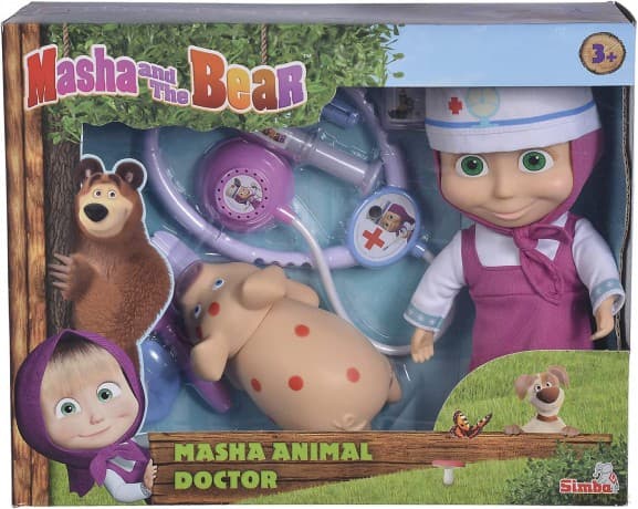 Lalka Masza i Niedźwiedź, Masza Weterynarz