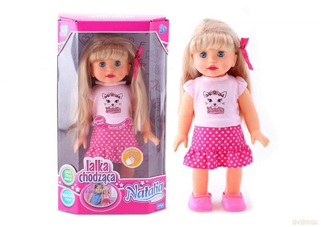 Lalka Natalia chodząca 33 cm