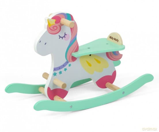 Koń na biegunach Lucky 18 Unicorn