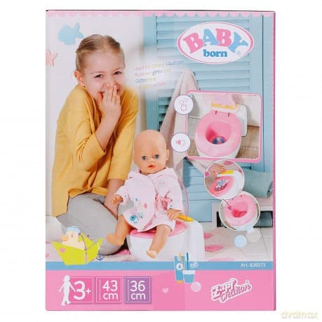 Toaleta dla lalki BABY BORN