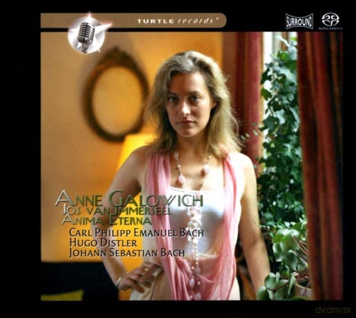 Anne Galowich, Jos van Immerseel, Anima Eterna, Jos van Immerseel: Johann Sebastian Bach / Carl Philipp Emanuel Bach / Hugo Distler