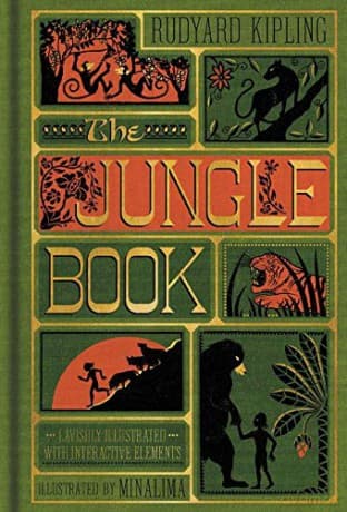 The Jungle Book (Illustrated with Interactive Elements) (Harper Design Classics) - Rudyard Kipling