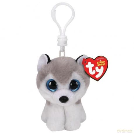 TY BEANIE BOOS Clip Buff husky 8,5 cm