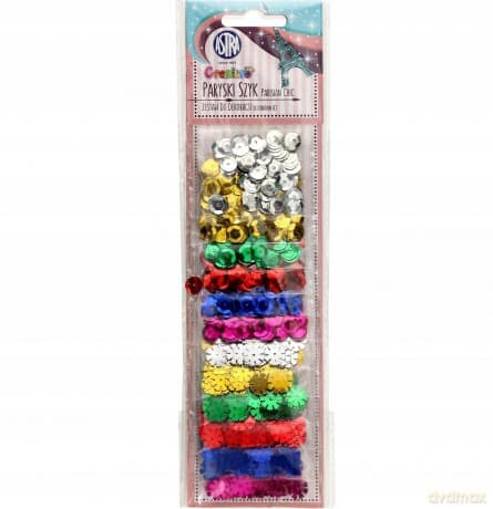 Zestaw do dekoracji "Paryski Szyk" 12 kolorów x 2 g ASTRA