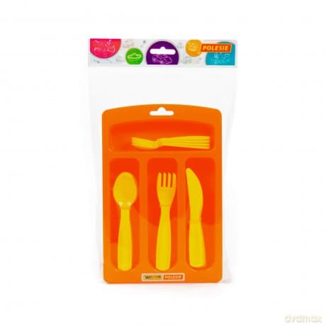 Polesie Taca ze sztućcami "Alisa" na 4 osoby w worku
