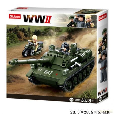 Klocki Wojsko 338 el. Sluban GAZELO