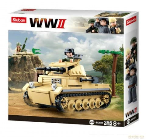 Klocki Wojsko 356 el. Sluban GAZELO