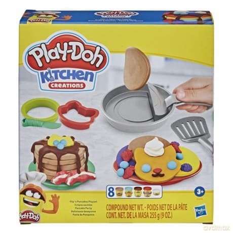 Zestaw z masą plastyczną PlayDoh Naleśniki