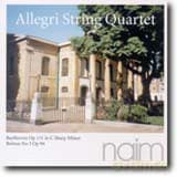 Allegri String Quartet: Beethoven:Op 131 in C Sharp Minor; Britten: No 3 Op 94