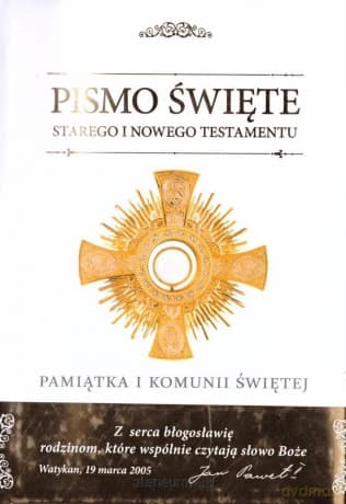 Biblia domowa 2020 Pamiątka I Komunii Świętej - bp Kazimierz Romaniuk