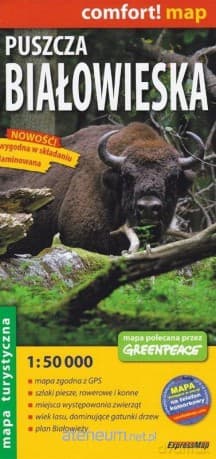 Comfort! map Puszcza Białowieska 1:50 000