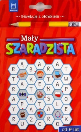Mały szaradzista od 9 lat. Książeczka czerwona