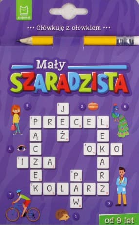 Mały szaradzista od 9 lat. Książeczka fioletowa
