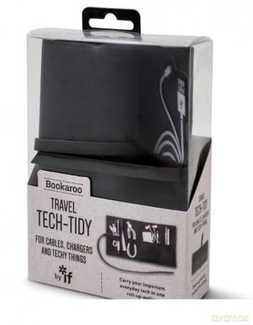 Bookaroo Travel Tech-Tidy Organizer podróżny czerń