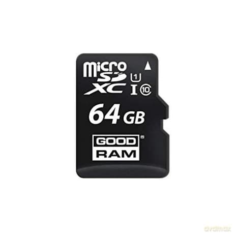 GoodRam microSDXC (64GB | klasa 10 | UHS I) 30/15 MB/s + adapter