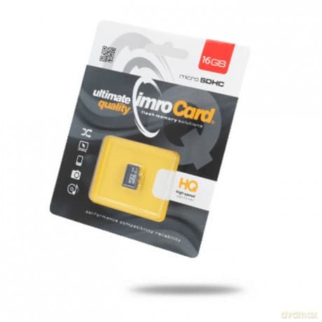 IMRO MicroSDHC 16GB kl.10 UHS-I bez adaptera