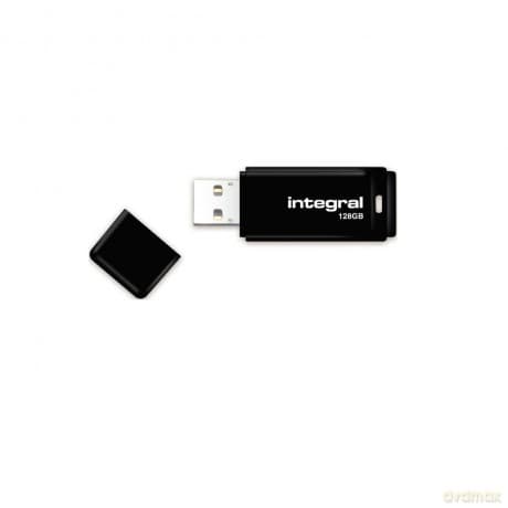Integral Pendrive Black (128GB | USB 2.0) czarny