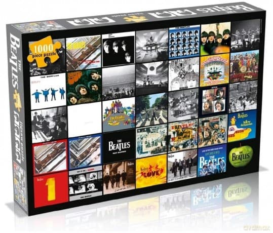 The Beatles: Album Collage 1000 el.