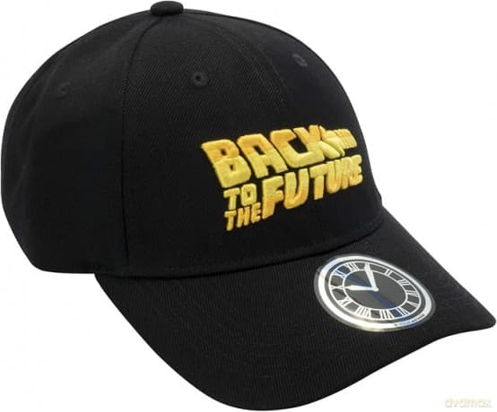 BACK TO THE FUTURE - Cap Black Back To The Future logo