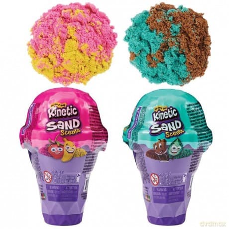 Kinetic Sand Pojemnik na lody mix 113g (wysyłka losowa)