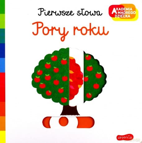 Pory roku. Akademia mądrego dziecka. Pierwsze słowa - Nathalie Choux