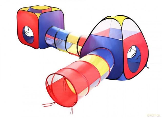 Namiot 4 elementy Kostka - tunel - iglo 270x210x95