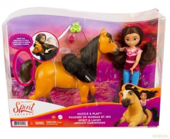 Lalka + Duch Mustang Przytulas