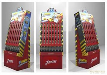 T-Racers - Stand Wheel Box ( 56 szt.)