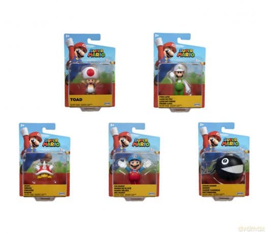Super Mario Figurki 6,5 cm z elementami ruchomymi S28