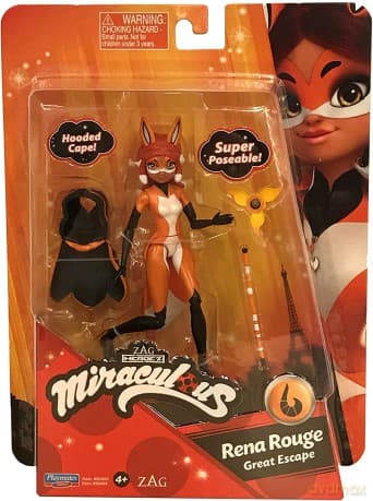 Miraculous: Biedronka i Czarny Kot: Figurka Ruda Kitka