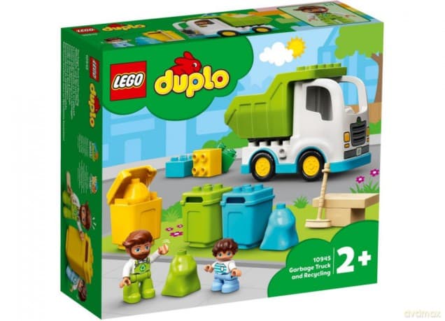 LEGO DUPLO 10945 Śmieciarka i recykling