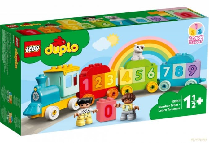LEGO DUPLO 10954 Pociąg z cyferkami - nauka liczenia