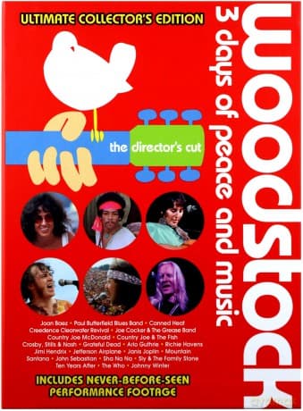 Woodstock: 3 Days of Peace & Music (3 Dni Pokoju i Muzyki) limitowana edycja kolekcjonerska, wersja reżyserska