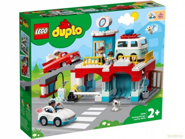 LEGO DUPLO 10948 Parking piętrowy i myjnia samochodowa