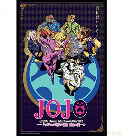JOJOS BIZARRE ADVENTURE Plakat / Poster Golden Wind (52x38)