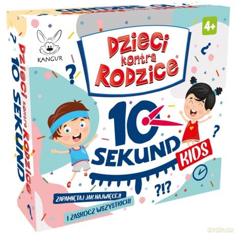 Gra Dzieci kontra Rodzice 10 Sekund KIDS