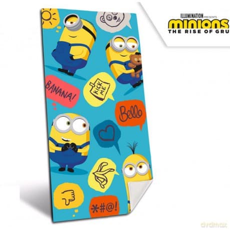 Ręcznik plażowy Minionki 70x140cm MS10007