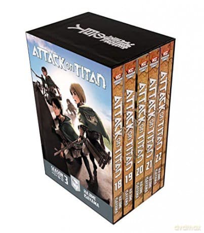 Attack on Titan Season 3 Part 2 Manga Box Set - Hajime Isayama