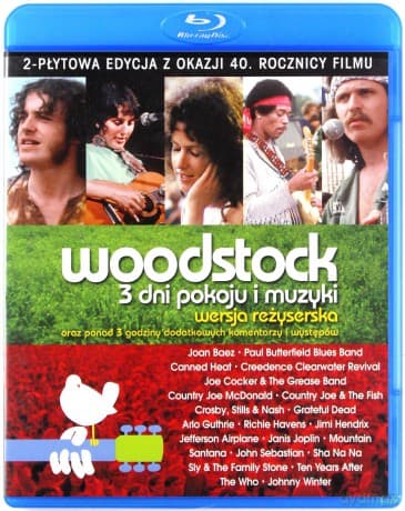 Woodstock: 3 Days of Peace & Music (3 Dni Pokoju i Muzyki) wersja reżyserska