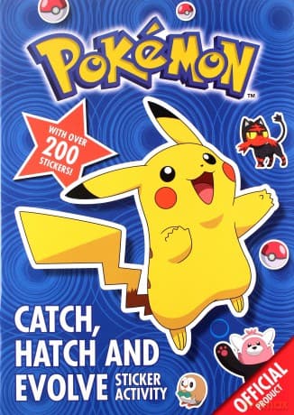 Pokémon: Catch, Hatch and Evolve Sticker Activity: With over 200 stickers - The Pokémon Company International