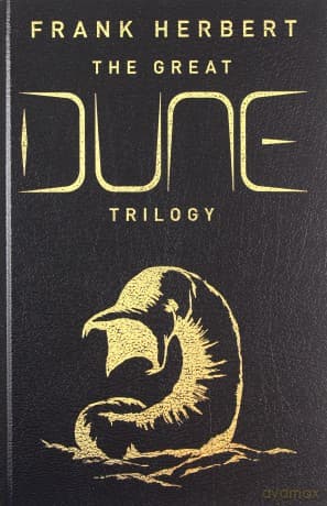 The Great Dune Trilogy: Dune, Dune Messiah, Children of Dune GOLLANCZ S.F. - Frank Herbert