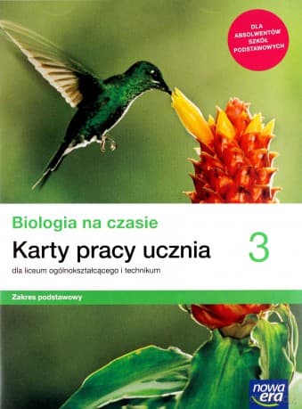 Nowe biologia na czasie karty pracy 3 liceum i technikum zakres podstawowy - Barbara Januszewska-Hasiec, Jacek Pawłowski, Renata Stencel