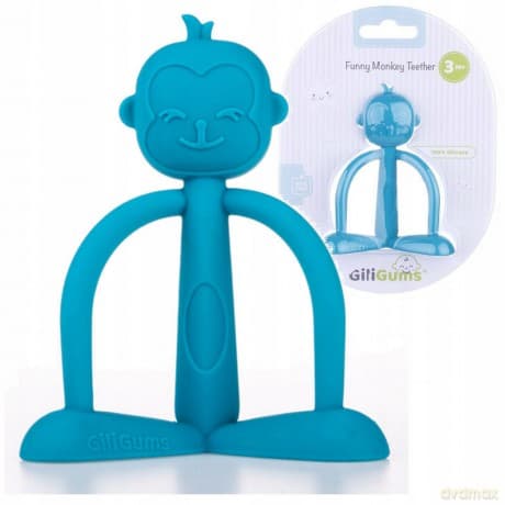Gryzak Uspokajający Małpka Turkusowa