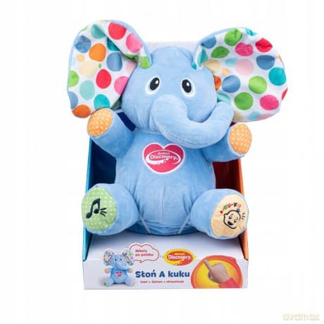 Słoń Akuku interaktywny mówi po polsku