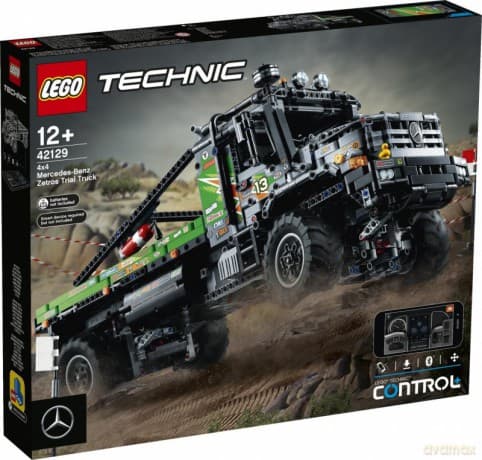 LEGO Technic Ciężarówka Mercedes-Benz Zetros z napędem na 4 koła (42129)