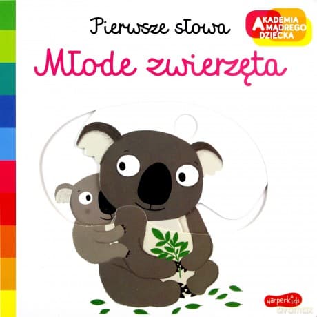 Młode zwierzęta. Akademia mądrego dziecka. Pierwsze słowa - Nathalie Choux