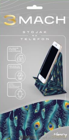 Stojak na telefon Pawie pióra