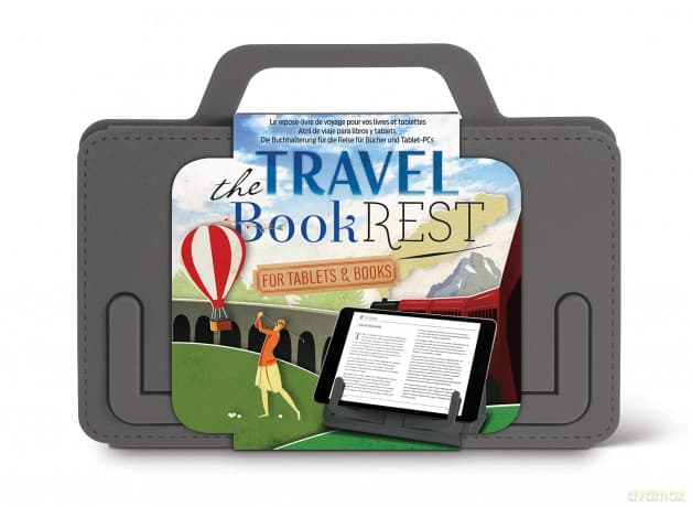 Travel BookRest szary uchwyt do książki tabletu