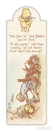 Zakładka magnetyczna Kubuś Puchatek - Na ratunek