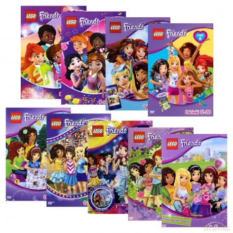 LEGO Friends Kolekcja części 1-9 Pakiet
